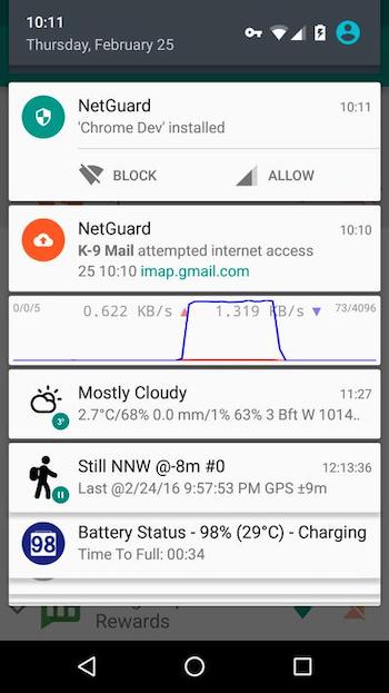 NetGuard MOD Pro activado
