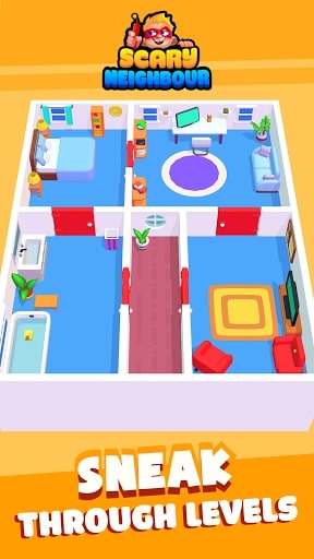 descargar mod de Scary Neighbor con dinero ilimitado