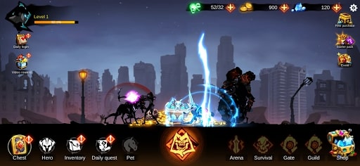 Shadow Lord: Legends Knight MOD Unlimited Gold Coins
