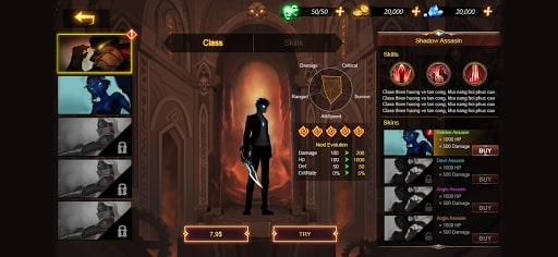 Shadow Lord: Legends Knight MOD Unlimited Diamonds