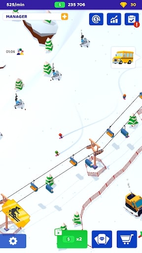 Ski Resort: Idle Tycoon MOD Dinero