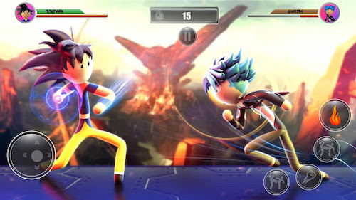 Stickman Dragon Hero Fighter MOD dinero ilimitado