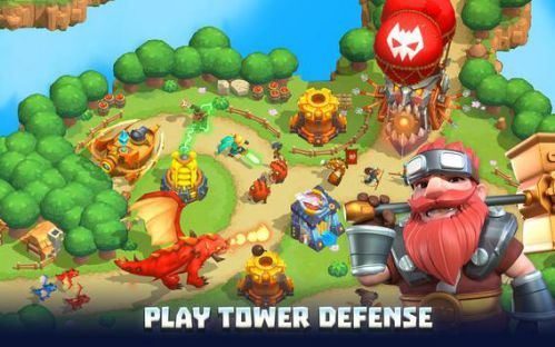 Wild Sky TD – Đồ họa đẹp mắt