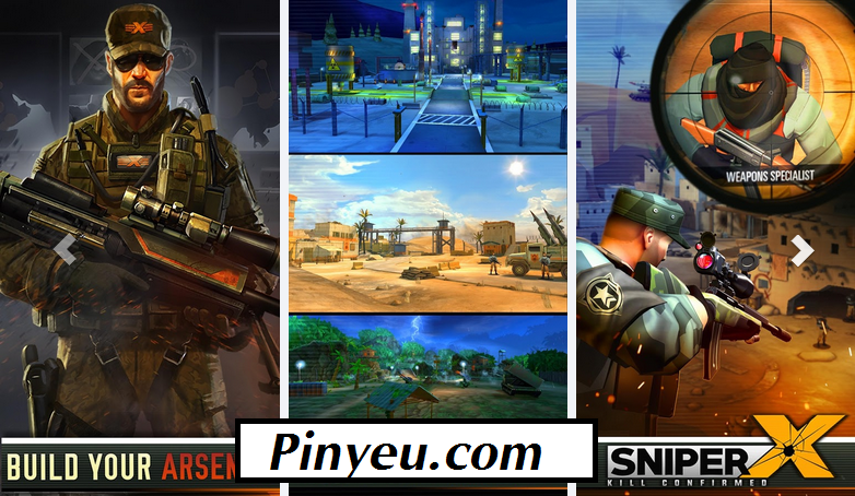 Descarga Sniper X mod apk