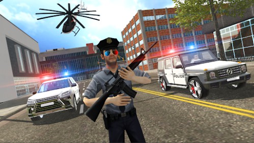 Download Police vs Gangsters 4x4 Offroad MOD APK