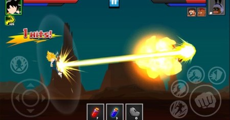 Descargar Stickman Battle: Super Dragon Shadow War mod oro