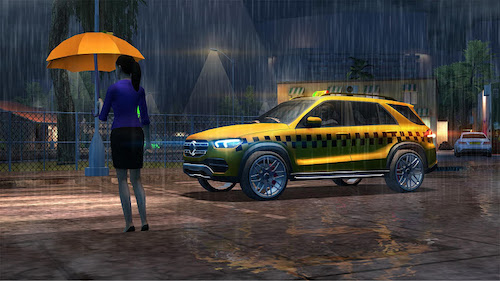 Game lái xe taxi