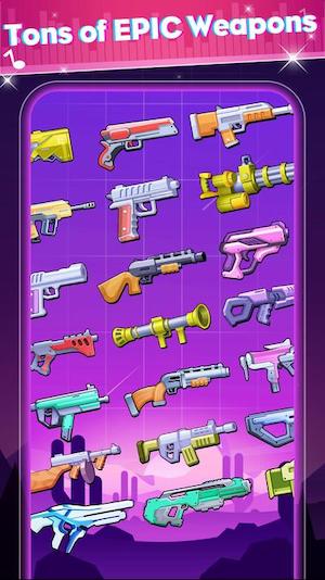 Beat Fire gun shooting music game