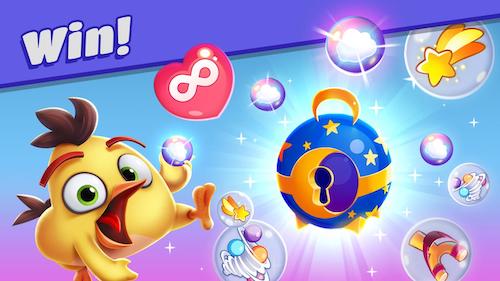 Angry Birds Dream Blast bubble popping