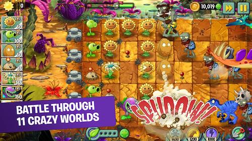 Game Plants vs Zombies 2 trên Android