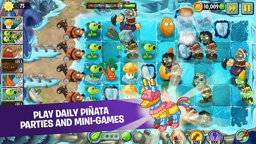 Tải game Plants vs Zombies 2 mod kim cương