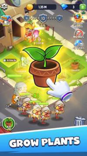 Merge Plants classic game