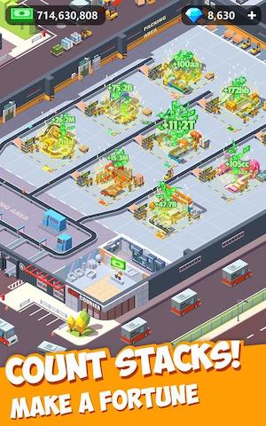 Idle Courier Tycoon goods transportation game
