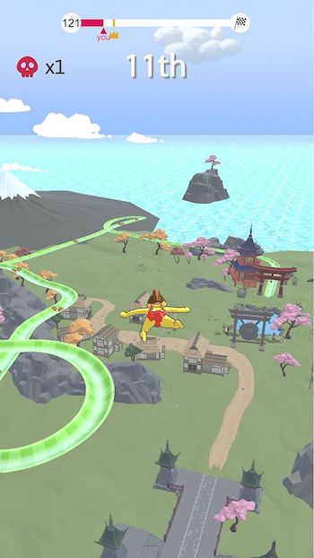 Aquapark water slide game