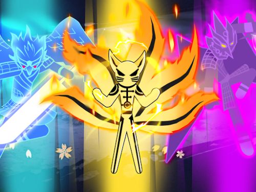 Stickman Ninja Fight 2D